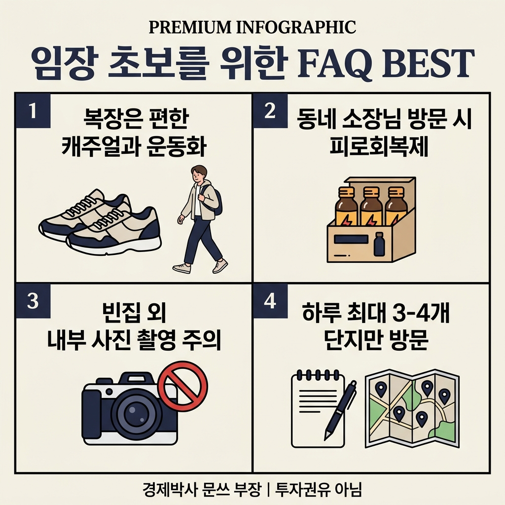 임장 초보를 위한 FAQ BEST 요약 카드뉴스