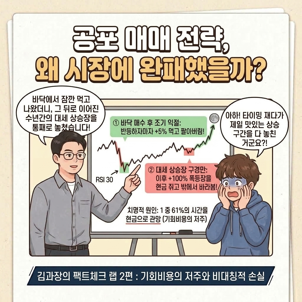 공포 매매 전략, 왜 시장에 완패했을까?