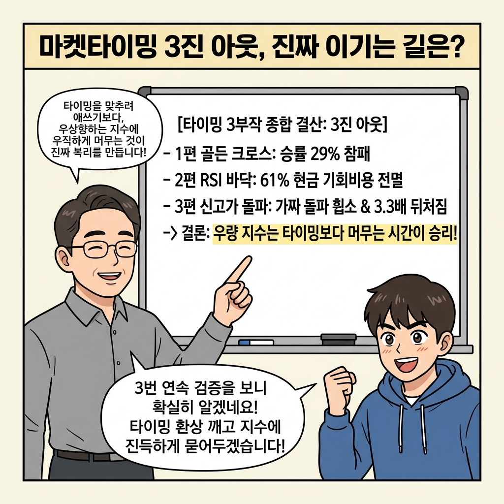 타이밍 매매의 허상, 진짜 이기는 방법은?
