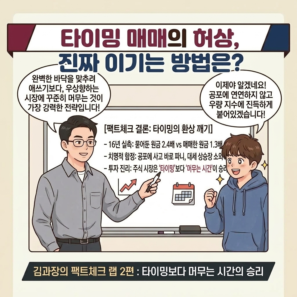 타이밍 매매의 허상, 진짜 이기는 방법은?